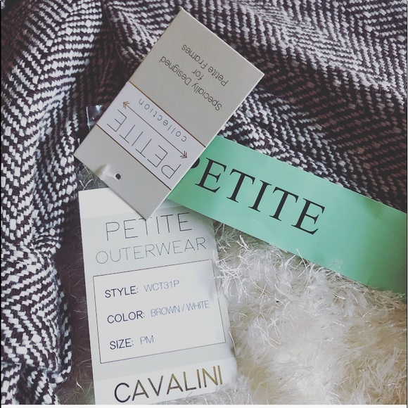 🌺🌺 SOLD ** 🌺🌺🌺. Pea coat 🧥 gray ! CAVALINI - Picture 8 of 8